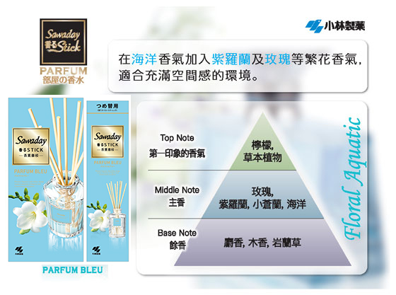 提升家居空間感的爽花蕾香薰藤枝，消臭芳香